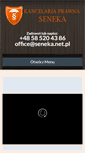 Mobile Screenshot of kancelariaseneka.pl